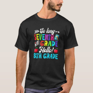 Camiseta Tão Longo 7º ano Alô 8º ano atrás de Scho