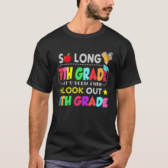 Camiseta Tão Longo 7 Grau 8º Aqui Eu Vim 7 (Frente)