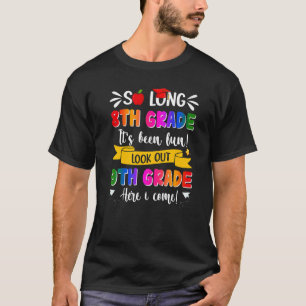 Camiseta Tão Longo, 8º ano Formando 9º ano Aqui Vim Gradu