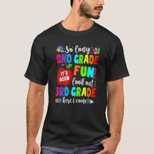 Camiseta Tão Longo Dia Do Segundo Ano Olhar O 3º Formando