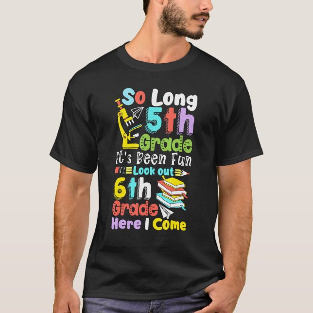 Camiseta Tão Longo Grau 5 6 aqui Eu Vim Graduação (Frente)