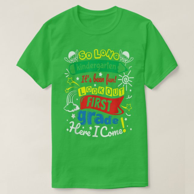 Camiseta Tão Longo Jardim de Infância 1 rua Aqui Eu Vim Gra (Frente do Design)