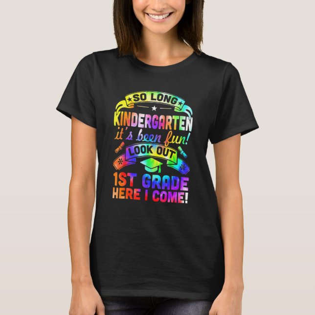 Camiseta Tão Longo Jardim de Infância 1 rua Aqui Eu Vim Gra (Frente)