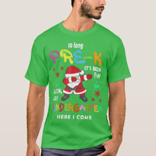 Camiseta Tão Longo Jardim De Infância Pré-K, Dabitando Papa
