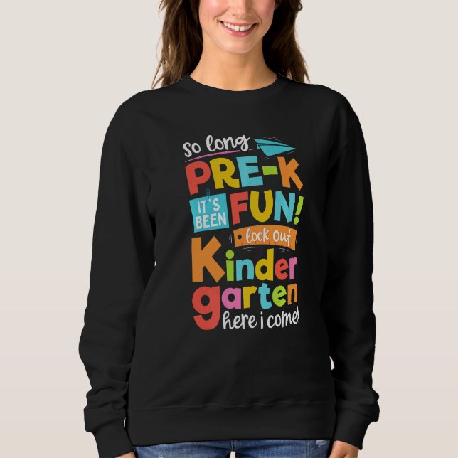 Camiseta Tão Longo Pré-Jardim Infantil Aqui Eu Vim Graduaçã (Frente)