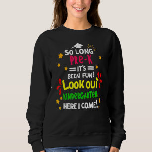 Camiseta Tão Longo Pré K Aqui Eu Vim Crianças Do Jardim De