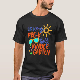 Camiseta Tão Longo Pré-K Grau Olá Professor de Jardim de In