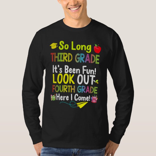 Camiseta Tão Longo Que Terceiro Grau, Quarto Grau Aqui Eu V (Frente)