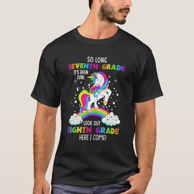 Camiseta Tão Longo Quinto Ano Oitavo Aqui Eu Vim Uni (Frente)
