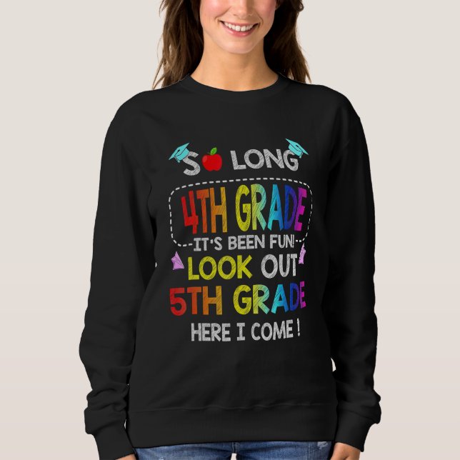 Camiseta Tão Longo Quinto Grau Aqui Eu Vim Graduação 5 (Frente)