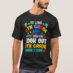 Camiseta Tão Longo Quinto Grau Olhe Para 5 Aqui Eu Vim