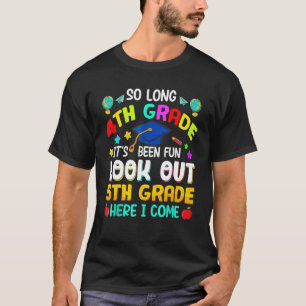 Camiseta Tão Longo Quinto Grau Olhe Para 5 Aqui Eu Vim