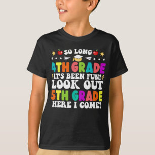 Camiseta Tão Longo Quinto Grau Olhe Para O Grau 5 Aqui Eu V