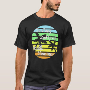 Camiseta Tão Longo segundo Alô Verão Último Dia Da Escola