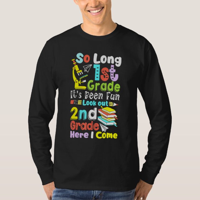 Camiseta Tão Longo segundo De Grau 1 rua Aqui Eu Vim Gradua (Frente)