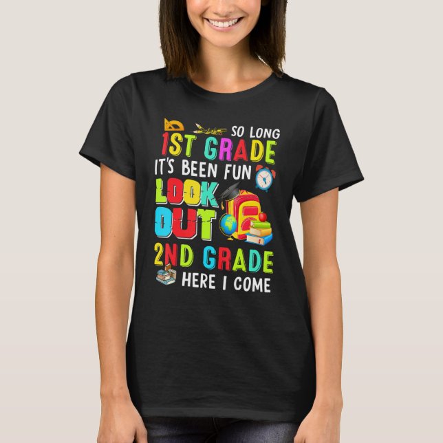 Camiseta Tão Longo segundo De Grau 1 rua Aqui Eu Vim Gradua (Frente)