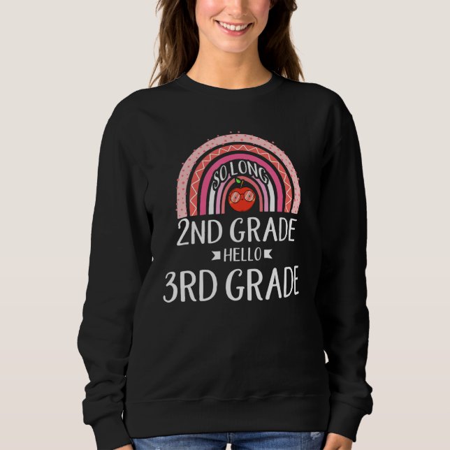 Camiseta TÃO LONGO segundo GRADE HELLO 3º GRAU Professor de (Frente)