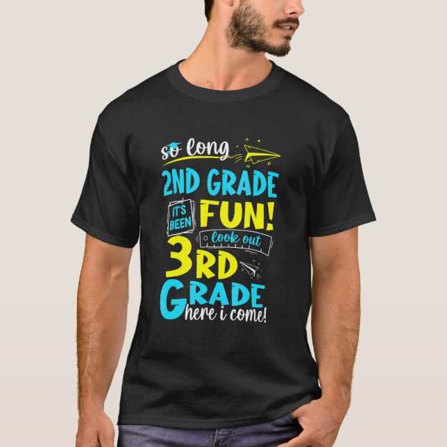Camiseta Tão Longo segundo Grau 3º Grau Aqui Eu Vim Graduaç (Frente)