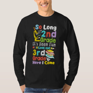 Camiseta Tão Longo segundo Grau 3º Grau Aqui Eu Vim Graduaç