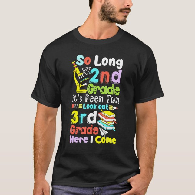 Camiseta Tão Longo segundo Grau 3º Grau Aqui Eu Vim Graduaç (Frente)