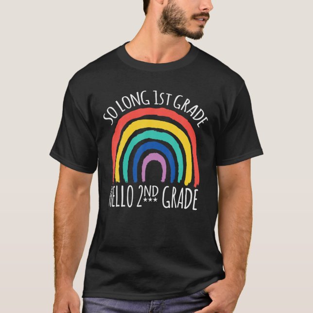Camiseta TÃO LONGO Segundo HELLO DE GRAU DE 1 Rua Estudante (Frente)