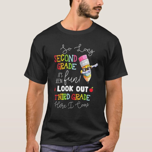 Camiseta Tão Longo segundo Olhe O 3º Ano Aqui Eu Vim (Frente)