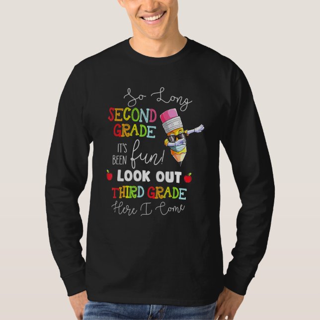 Camiseta Tão Longo segundo Olhe O 3º Ano Aqui Eu Vim (Frente)