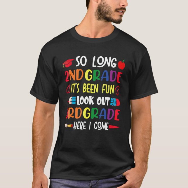 Camiseta Tão Longo segundo Olhe O 3º Ano Aqui Eu Vim (Frente)
