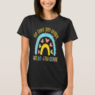CAMISETA TÃO LONGO TRÊS ANOS HELLO 4.º ANO