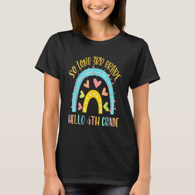 CAMISETA TÃO LONGO TRÊS ANOS HELLO 4.º ANO (Frente)