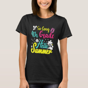 Camiseta Tão Longo Verão do 4º ano do Alô no último dia da