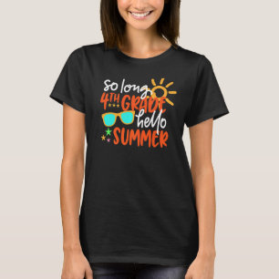 Camiseta Tão Longo Verão do 4º ano do Alô no último dia da
