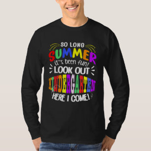 Camiseta Tão Longo Verão Tem Sido Divertido Olhar Para O Ja