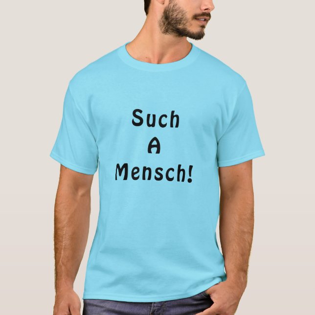Camiseta "Tão Mensch" (Frente)
