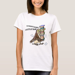 Camiseta Tão muitos livros