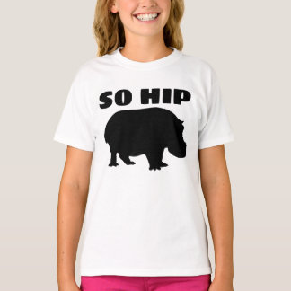 CAMISETA TÃO NA MODA MENINAS HIPOPÓTAMO LEGAIS