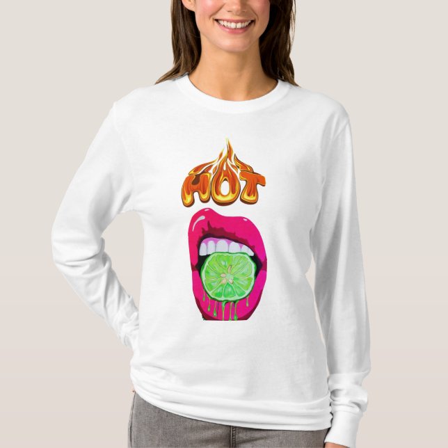 Camiseta Tão quente (Frente)