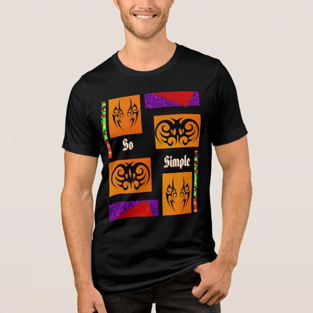 Camiseta Tão simples  (Frente)