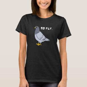Camiseta Tão Voador Pombo Corrida Aves Assistir Pombo