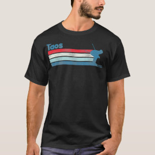 Camiseta Taos New Mexico Retro Ski
