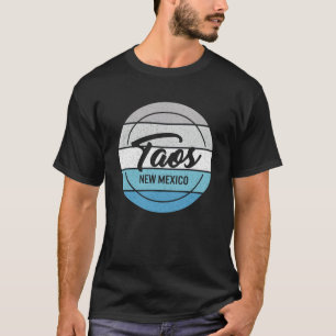 Camiseta Taos Novo México Esquiando o Taos Ski Valley Snowb