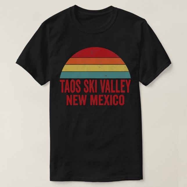 Camiseta Taos Ski Valley Novo México (Frente do Design)