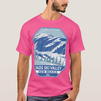 Camiseta Taos Ski Valley Novo México Resort de inverno