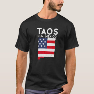 Camiseta Taos USA State America Viagem Novo México Mexicano