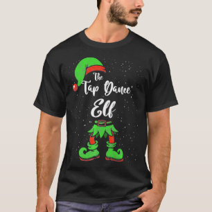Camiseta Tap Dance Elf Matando Família Natal Pajama Cos