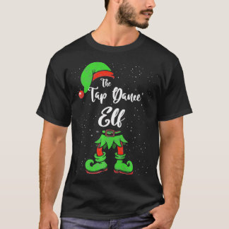 Camiseta Tap Dance Elf Matando Família Natal Pajama Cos