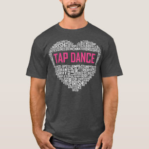 Camiseta Tap Dance Love Heart