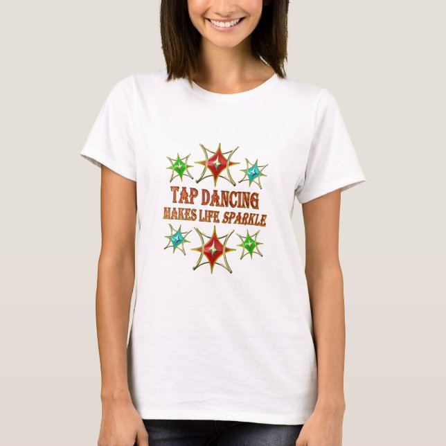 CAMISETA TAP DANCING RICO STARS (Frente)