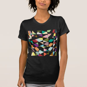 Camiseta Tapeçaria com abstrato de cores