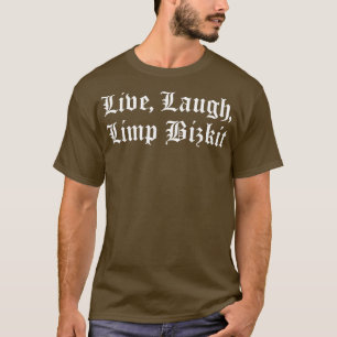 Camiseta Tapeçaria Do Live Laugh Limp Bizkit